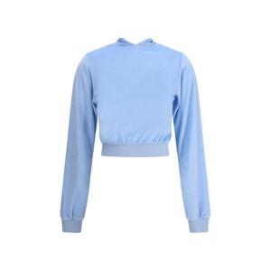 발렌시아가 긴팔 티셔츠 837372TMO26 4850 LIGHT BLUE