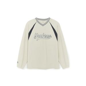 MLB  (3AMTV1254-50CRD) 공용 스포티브 컬시브 우븐 맨투맨