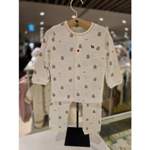 [블루독베이비] 25 FW(크림)메리도기모달내의(45C7005406)출산 임신 신생아 아가옷 유아 백일 돌 선물 조카