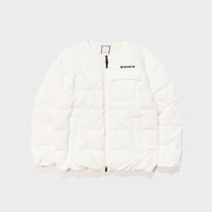 아이더패딩 JQS DUW24561W6 THERMOLOCK C (써모락 C) UNI U넥 슬림 다운 자켓 (Cream)
