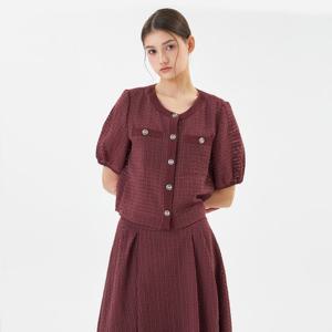 [TAG 285000원][케이엘바이린] 프로즈 셋업 블라우스 KWBLPE4500