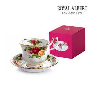 [로얄알버트]황실장미 커피잔 1인조 (MONT)
