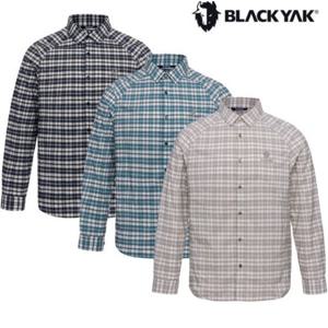 남성 간절기 베이직 체크 셔츠 기능성 긴발 남방 1BYYSFU001 GD