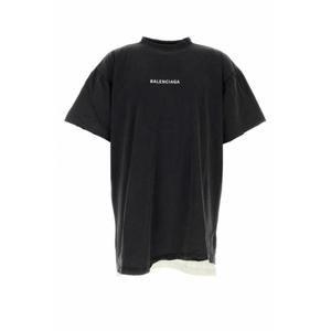 [BALENCIAGA] 라프리마 남성 티셔츠 835512TSVO9 1041 블랙 /2