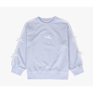 로엠걸즈리본 소매 테잎 스웻티셔츠 RGMA25W6C