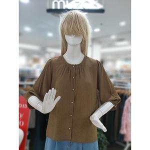 무자크 세이브존09 심플 7부 블라우스 MP7WBL20