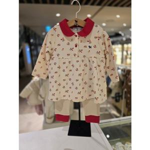 [블루독베이비] 25 FW(IV)멀티플라워 상하세트(45C7067211)등원 백일 돌 선물 바지 스커트 유아 아기옷 (45
