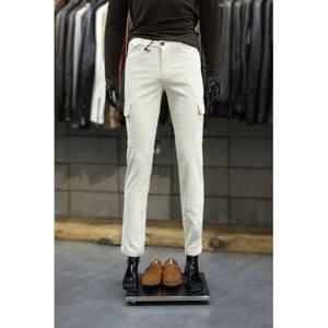 [빠니깔레]MARIO이태리직수입 아이보리코듀로이카고 프리미엄코튼팬츠 f-icpt57iv