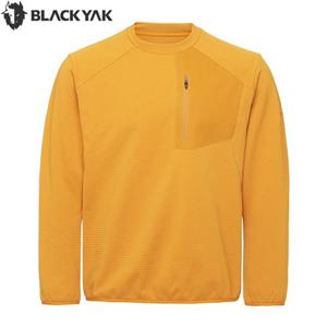 블랙야크 남성 가을 등산 아웃도어 오버핏 유틸리티 그리드 긴팔티1 1BYRTWU002MD