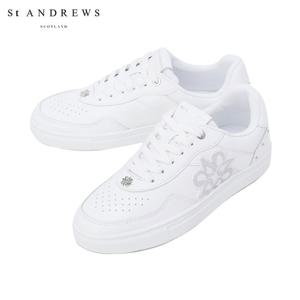 [세인트앤드류스] 여성 메탈 별 심볼 스파이크리스 골프화