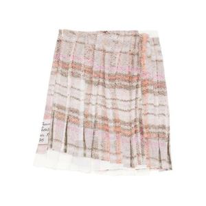 아크네 스튜디오 숏 스커트 AF0543 ANS GREY PINK
