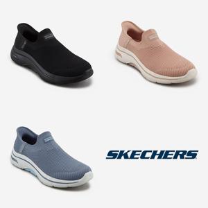 스케쳐스  여성 고 워크 아치핏  2.0   슬립인스   3종   SP0WWCFY062-GD1