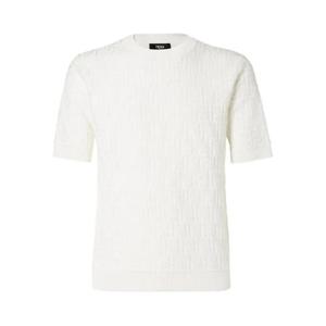 펜디 FF 패턴 반소매 스웨터 FZX051AUW0