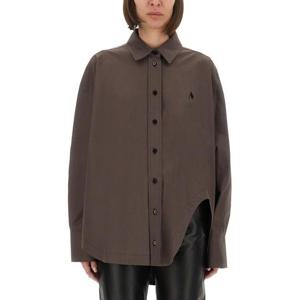 디 아티코 블라우스 셔츠 251WCH00004 CCC052AA204 BROWN