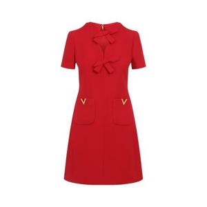 발렌티노 가라바니 미디 원피스 6B3VAEV11CF Red