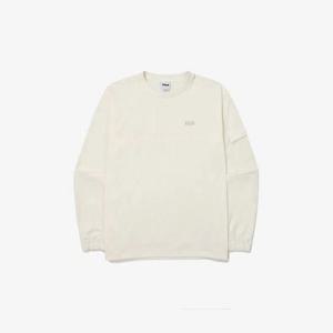 M 휠라긴팔티 KQC FS2POG3103X-SWH 스트레치 우븐 포켓 맨투맨