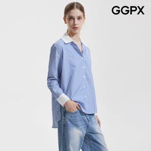 GGPX  스트라이프 아웃핏 셔츠 (GP9SH053F)