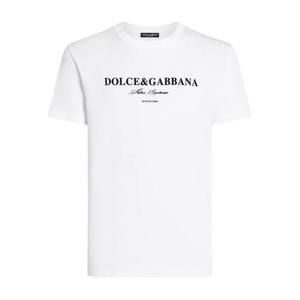 돌체앤가바나 반팔 티셔츠 G8RN8T G7O9YW0800 White