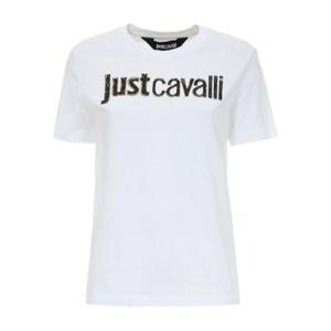 저스트까발리 반팔 티셔츠 79PAHT10CJ500 G03 White