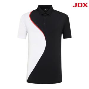 [JDX] 남성 아이스샷 물결 배색 제에리(X1TSU2519BK)