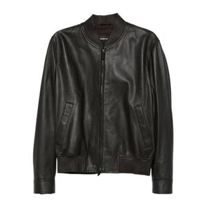 엠포리오 아르마니 가죽 자켓 EM003538 AF19283U8137 Brown