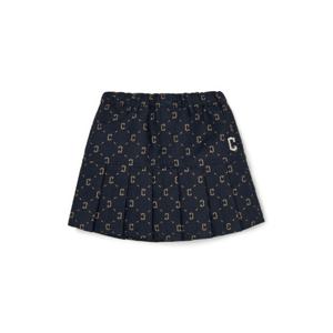 MLB키즈반바지 GQC 7FSKMD144-45NYD 다이아 모노그램 우븐 자카드 스커트 클리블랜드 가디언스