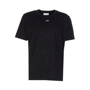 오프화이트 반팔 티셔츠 OMAA027F25JER0081001 Black