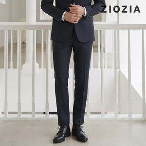 [지오지아] 울혼방 솔리드 네이비 미라클 정장팬츠 (ABD4SP1201_DNV)