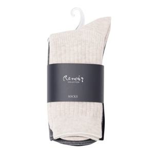 금강 르느와르 여성 무지 캐주얼 양말 3족 SET SHOSO2443WRENC1