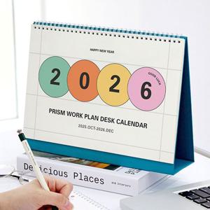 2026 프리즘 워크플랜 탁상 달력 오피스 데스크 캘린더