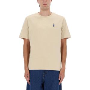 메종키츠네 반팔 티셔츠 PM00121KJ7025 0335 BEIGE