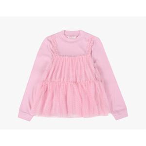 로엠걸즈골지 밑단 샤 티셔츠 RGLA258Y6