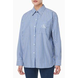 [캘빈클라인 진]여성 버튼 다운 코튼 셔츠 44D170G