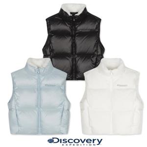 디스커버리키즈DKDV58056여아 올리브 크롭 다운 패딩베스트