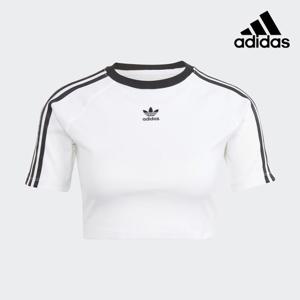 [아디다스(퍼포먼스)]여성 오리지날 반팔티 3S 베이비 반팔 티셔츠/3 S BABY TEE IP0662