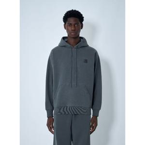 칼하트윕 로고 패치 캥거루 포켓 후드 티셔츠 I029523 89GD