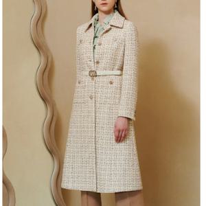 [미니멈]트위드 벨티드 롱자켓 (MXDAWJ9140 IV)_IC