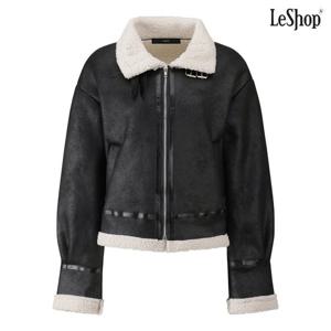 [르샵]시어링 카라 집업 무스탕 자켓 (DP4JK001A)