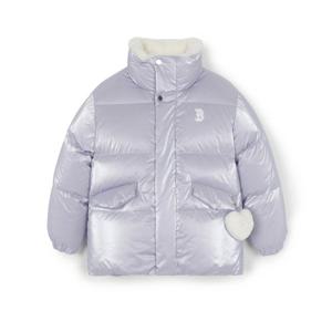 MLB키즈  프리즘 하트키링 글로시 숏 덕다운CL (7FDJB105643LDS)