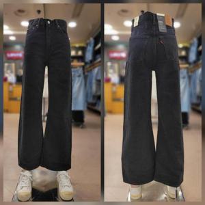 리바이스 여성 립케이지 와이드 레그 진 A6081-01