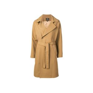 23SS 더블 브레스트 벨트 코트 카멜 PSADA F01295 CAB