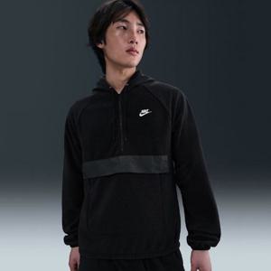 나이키후드티 LQS HV1440-010 스포츠웨어 클럽 윈터라이즈드 탑