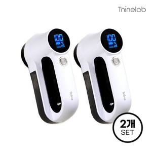 티나인랩 티나인 보풀제거기 세탁소 보풀제거방법 니트 충전식 전기식 대용량 TN-5000 2개 세트
