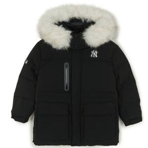 MLB 키즈 아웃도어 사파리 미드 구스다운(7ADJB2556-50BKS)