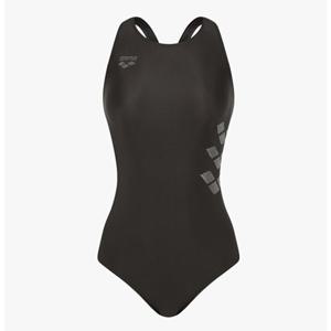 [아레나]여성 A5FL1LO08BRW 녹터널 도트 원피스 레이서백 실내 비치 수영복