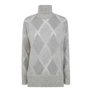 브루넬로 쿠치넬리 터틀넥 MCM518803CXL37 Grey