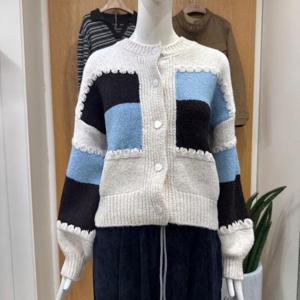 클리지 DP01 스퀘어 서클 볼륨 가디건 CP8WKC46