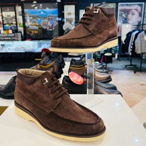 [미소페]by미소페 남성 스웨이드 하이탑 앵클부츠 122246003-1