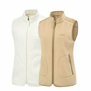 [콜핑]LD33 여성 겨울 친 환경적 에코 소재를 사용 부클 플리스 베스트 KSV7601W