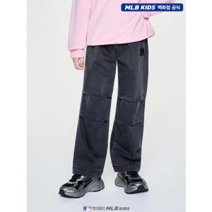 [MLB키즈US] (7ADPB0856-50CGL) 스트릿 기모 저지 데님 조거 팬츠 아동청바지 키즈청바지
